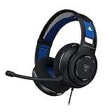 Turtle Beach Atlas 200 Schwarz Wired Gaming Headset für PS5 und PS4 - offiziell lizenziert für...