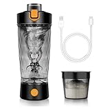mountop Shaker-Flasche 650ml, Elektrischer Protein-Shaker, USB-C wiederaufladbar, Elektrischer Mixer...