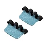 Zenlir Gewichtheben Handschutz Pad Gym Workout Handschuhe Hebehandschuhe Leder Handgriff Für...