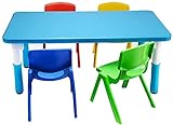 GYDUHYE Kindertisch und Stuhl Set, Kinderzimmer, Spielzimmer, Wohnzimmer, Kindergartenmöbel, leicht...