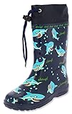 Beck Jungen Sharks Gummistiefel, Blau, 29 EU