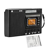 Digitaler Radiowecker - Digitaler Funk-Wecker | LCD Uhrenradio | Wecker mit AM/FM-Radio|...