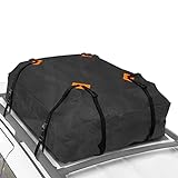 Dachbox Auto, Aachboxen Universal, Dachgepäckbox Faltbare, Wasserdicht, Dachgepäckträger Tasche...