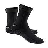 Erato Tauchsocken 3mm Thermo Neopren Socken, Wasserdichte Neoprensocken Herren Neopren Socken Damen...