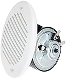 FIAMM 5190212-SX Marine Horn mit weißem Grill, 1 Stück