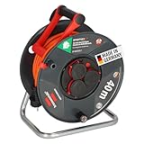 Brennenstuhl Garant V2 IP44 Kabeltrommel 40m outdoor (Made in Germany, 3 Schutzkontakt-Steckdosen,...