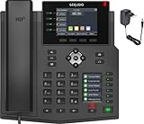 GEQUDIO IP Telefon GX5+ Set mit Netzteil Adapter - Fritzbox, Telekom kompatibel - Premium...
