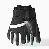 apaepr Winter-Skihandschuhe für Herren, wasserdicht, winddicht, thermisch, warm,...
