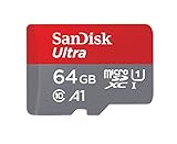 SanDisk Ultra 64 GB microSDXC UHS-I-Karte für Chromebook mit SD-Adapter (Für Smartphones und...