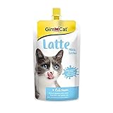 GimCat Milk - Katzenmilch aus echter laktosereduzierter Vollmilch mit Calcium für gesunde Knochen -...
