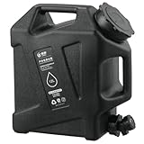 PKKP Wasserkanister mit Hahn und Griffen, 12L Camping Wasserkanister BPA-frei, Tragbarer...