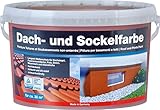 Baufan Dach- und Sockelfarbe 5 Liter Ziegelrot