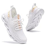 DANNTO Laufschuhe Herren Turnschuhe Damen Sneaker Leichte Atmungsaktiv rutschfeste Sportschuhe Gym...