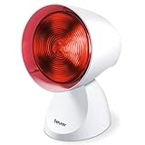 Beurer IL 21 Infrarotlampe, Medizinprodukt mit wohltuender Wärme zur Anwendung bei Erkältung und...