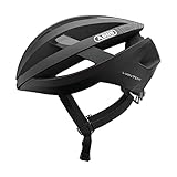 ABUS Rennradhelm Viantor - Sportlicher Fahrradhelm für Einsteiger - für Damen und Herren - Schwarz...