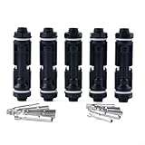 Fortschrittliches wetterfestes Design, 5 Paar zuverlässige Solarstecker für...