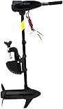 U-BCOO 12V 40LBS Aussenborder Elektromotor Schub Salzwasser Transom Montiert Elektrische Trolling...