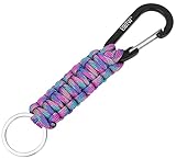 EOTW Paracord Schlüsselanhänger Karabiner Karabinerhaken D Ring Schlüsselband Schlüsselring für...