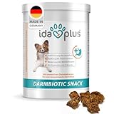 Ida Plus Darmbiotic Snack – Probiotika zur Darmsanierung für den Hund + Präbiotika Darmflora...