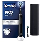 Oral-B Pro Series 3 Elektrische Zahnbürste, 3 Putzmodi, 360° Andruckkontrolle für Zahnpflege, 2...