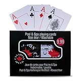 CANADIAN SPA CO. Wasserfeste Spielkarten, 2X Kartendeck mit jeweils 54 Karten, perfekt für...