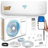 Klimanlage Split Klimagerät Set Air Conditioner mit Heizfunktion 12000 BTU A++ WiFi/App-Steuerung...