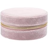 Healeved Tragbares Reiseschmucketui Klein aus Langlebigem Material mit Reißverschluss und...