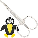 DREI SCHWERTER Germany Babyschere Baby Nagelschere Kinder Schere mit Etui 'Rabe Corbi' für Babies...