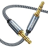 RAVIAD Aux Kabel 3,5mm Klinke auf Klinkenkabel 2M, Stereo Audio Kabel Nylon Geflochtenes für...