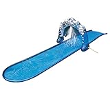 Jilong Ice Breaker Water Slide 500x95 cm Wasserrutschbahn mit Surfboard Wasserrutsche Wasserbahn...