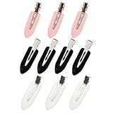 ZEVONDA 10 Stück No Bend Haarspangen - No Crease Haar Pin Curl Clips Make Up Clips Nahtlose...