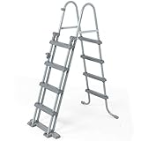 Bestway Poolzubehör Sicherheitsleiter, 122 cm