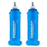 SINOVATI® TPU Faltbare Trinkflaschen, Soft Flask, Wasserflasche BPA-Frei Sportflasche für...