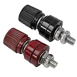 URPIZY 2 Stück 3/8' Kupfer-Batteriepolverbinder Fernanschluss-Anschlussblock-Set für...
