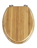 WC-Sitz Bambus Dunkel