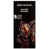 Björnsted Dark 85% Feine Bitter Schokolade 100 Gramm, Bio Qualität, Bitterschokolade, ohne...