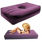 BBL Matratze mit Loch nach der Operation, 79x43x11 Zoll Ergonomie weicher PVC aufblasbarer BBL...