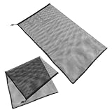 VALICLUD 2 Stück Ersatz Auffangsäcke für Holzhäcksler mit Robustem Netzgewebe 121 X 61cm...