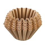 Kaffeefilter, Papierfilter-Set, Einzel-Servier-Filterbecher, 50 weiße Kuchenfilter für Maschinen...