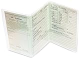 Frentree® Fahrzeugschein Hülle für KFZ Schein, Made in Germany, 3-teilige transparente...