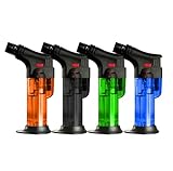 12 Stück Flambierbrenner, Küchenbrenner Crème Brulée Brenner, Bunsenbrenner mit...