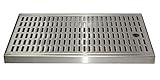 GASTROBEDARF WESTERBARKEY Tropfblech zum Auflegen 2 Teilig aus Edelstahl 440x275x27mm
