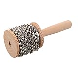 ULTECHNOVO Handheld Cabasa Schlaginstrument 6cm Musikspielzeug für Kognitives Rhythmusspielzeug