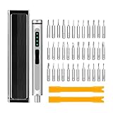 Elektrischer Schraubendreher,Wiederaufladbar mit magnetischem Drehmoment und 36 Präzisions-Bits |...