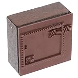 Healeved Retro Holzstempel zum Basteln Dekorativer Scrapbook Stempel aus Langlebigem Holz Zarter...