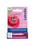 Labello Cherry Shine Lippenpflegestift 4,8 g, farbiger und pflegender Lippenbalsam mit Kirscharoma,...
