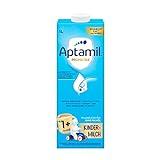 Aptamil Kindermilch ab 1 Jahr (1+), Milchnahrung trinkfertig (6 x 1 Liter)