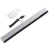 KIMILAR Wii Sensorleiste Ersatz Infrarot-LED-Sensor Bar für Nintendo Wii/Wii U, Verkabelt Enthält...