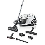 Bosch Staubsauger beutellos Serie 6 BGC41XALL, Bodenstaubsauger, Testsieger, ideal für Allergiker,...
