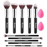 BEAKEY Pinselset Makeup Professionelles Foundation Make up Pinsel Set Premium Puderpinsel...